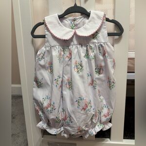 Cecil and Lou Pink Peter Rabbit Bubble Romper